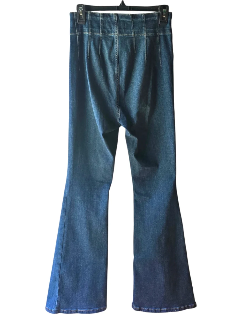 We The Free Jayde Flare Jeans Size 28 High Rise Bell Bottom Boho Festival